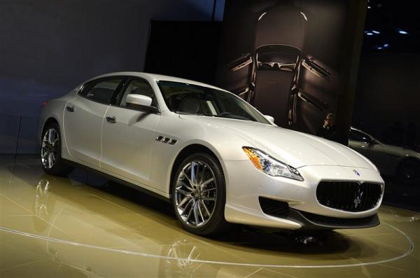 NAIAS 2013: Maserati Quattroporte
