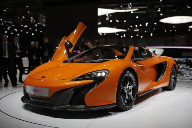 84η Έκθεση Αυτοκινήτου Γενεύης: McLaren 650S Spider