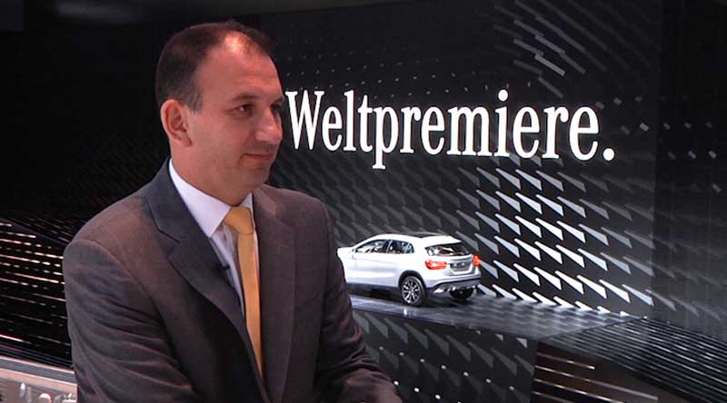 Ο Νίκος Πρέζας μιλά για τη νέα Mercedes-Benz GLA