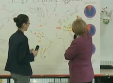 Αδιάβαστη η Μέρκελ στη γεωγραφία