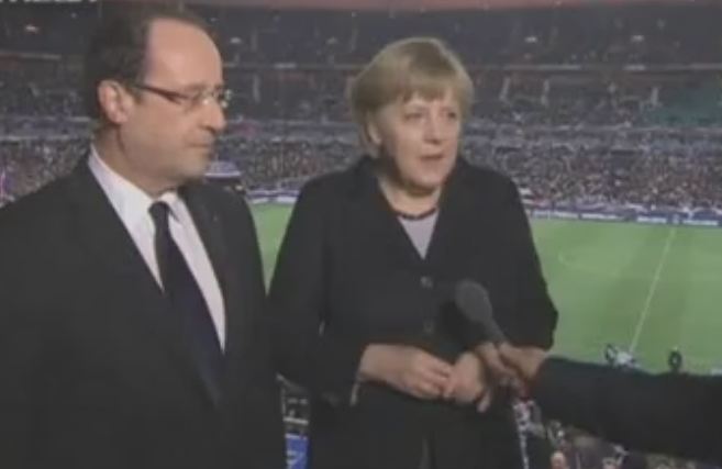 Μέρκελ και Ολάντ στο «διπλό» της Γερμανίας στο Παρίσι