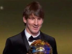 Στον Λιονέλ Μέσι και πάλι η Χρυσή Μπάλα, κορυφαίος τεχνικός ο Μουρίνιο