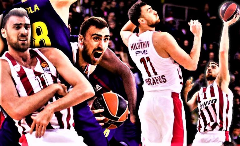 MVP της αγωνιστικής ο Μιλουτίνοφ