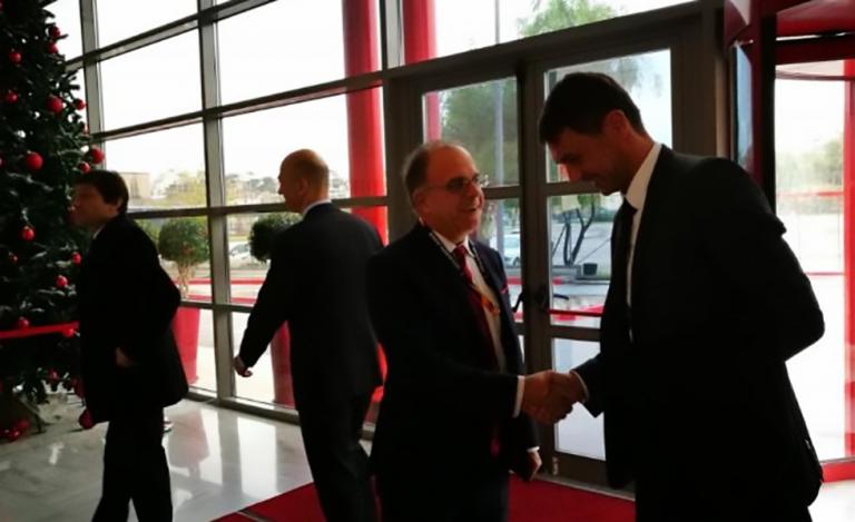 Μάζωξη θρύλων στο γεύμα που παρέθεσε ο Ολυμπιακός στη Μίλαν