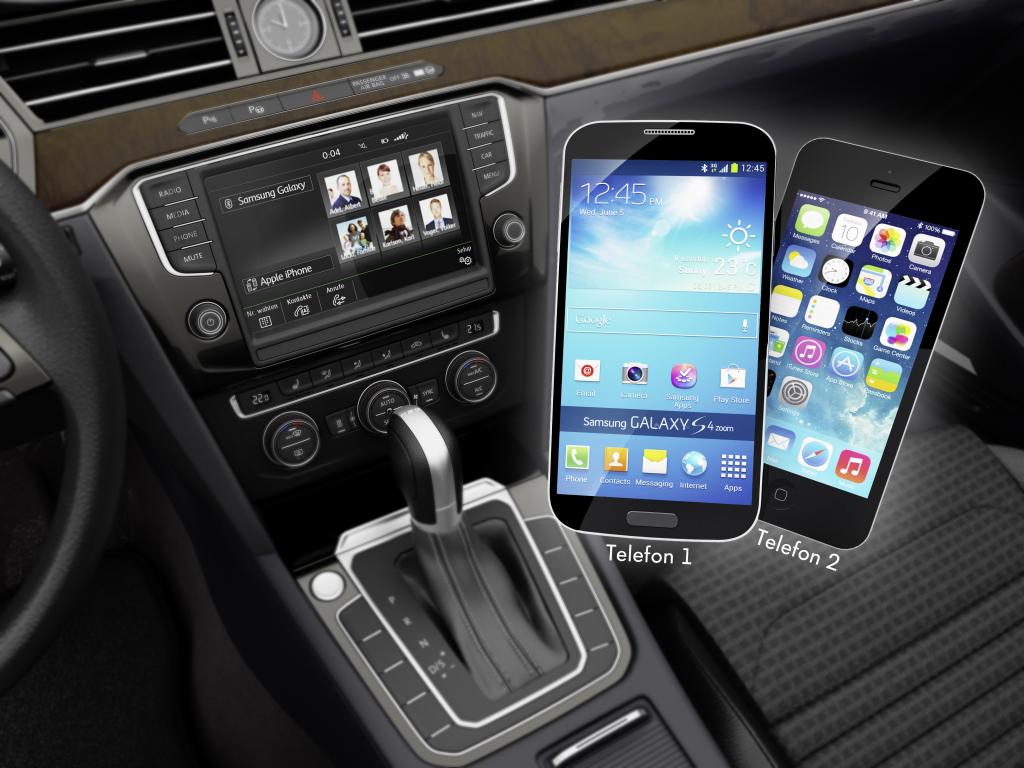 VW Passat Mirror Link: Χειριστείτε εφαρμογές του κινητού σας από το infotainment