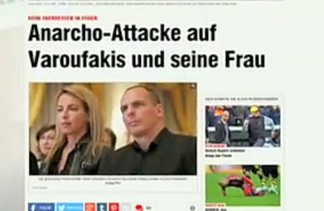 Τα διεθνή ΜΜΕ για την επίθεση εναντίων Βαρουφάκη