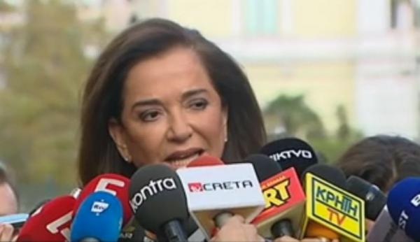 Μπακογιάννη: Η αντιπολίτευση σήμερα εξεβίασε εκλογές