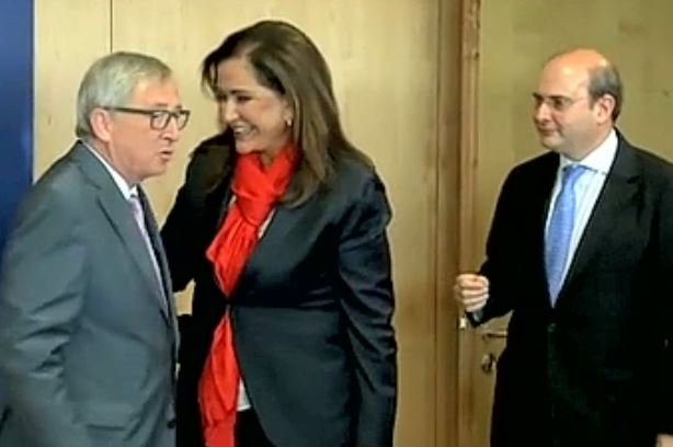 Συνάντηση Ντόρας Μπακογιάννη και Κωστή Χατζηδάκη με Ζαν- Κλοντ Γιούνκερ