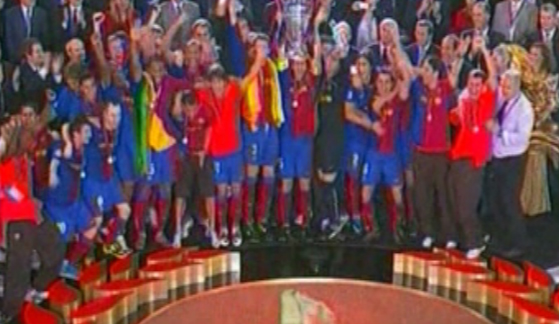 Μπάρτσα-Μάντσεστερ Γ. στον τελικό