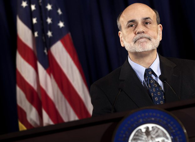 Απειλή για την παγκόσμια οικονομία η κρίση στην Ελλάδα, εκτιμά ο Μπερνάνκι