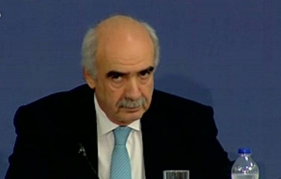 Ο Ευ.Μεϊμαράκης και με τη σφραγίδα της Πολιτικής Επιτροπής αρχηγός της ΝΔ