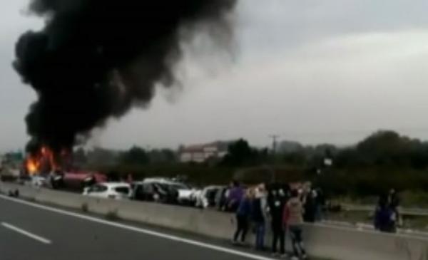 Φυλάκιση 29,5 ετών στον οδηγό νταλίκας του πολύνεκρου δυστύχημα στην Εγνατία