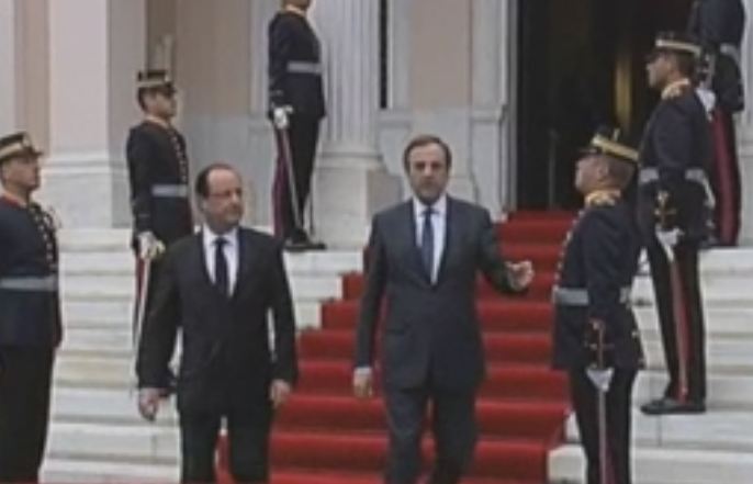 Στήριξη στην Ελλάδα και ενδιαφέρον για επενδύσεις από τον Ολάντ