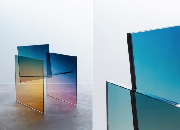 Μια γυάλινη καρέκλα αφιερωμένη στο έργο του Shiro Kuramata