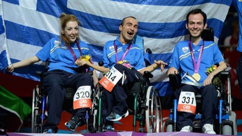 Xρυσό μετάλλιο για την Ελλάδα στους Παραολυμπιακούς