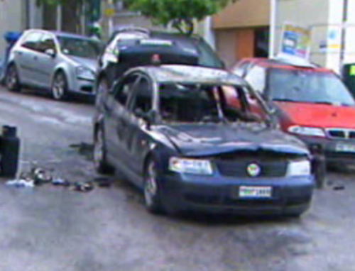 «Ύποπτη» έκρηξη σε ΙΧ στο Παγκράτι