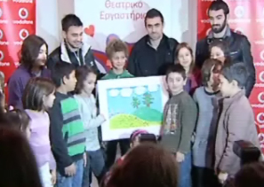 Επίσκεψη της Εθνικής στο παιδικό χωριό SOS της Βάρης