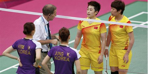 Αποβλήθηκαν 4 ομάδες του Μπάντμιντον στους Ολυμπιακούς