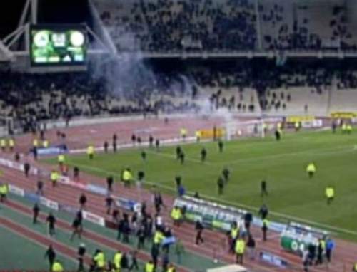 Δύο αγωνιστικές στον ΠΑΟ για τα επεισόδια με τον Ολυμπιακό Βόλου