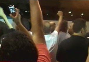 Αποθέωση στους παίκτες του ΠΑΟΚ στην Θεσσαλονίκη