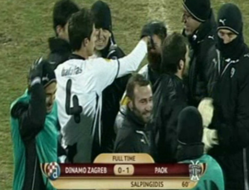 Αποθέωση της αποστολής του ΠΑΟΚ