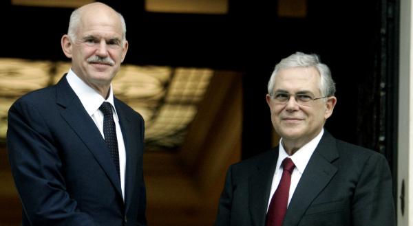 Την Τρίτη η συνάντηση του Λ.Παπαδήμου με τον Γ.Παπανδρέου