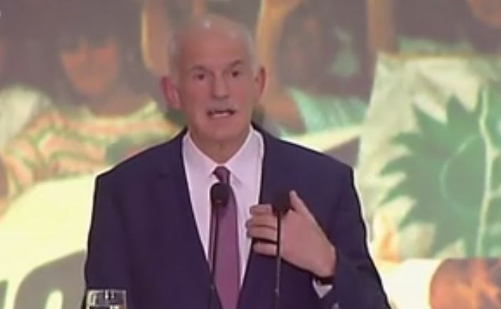 Παπανδρέου: Ήρθε η ώρα για ένα Κίνημα συμμετοχής και αυτοοργάνωσης