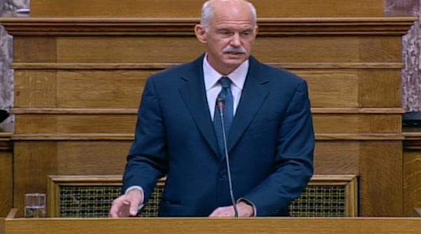 Ο Πρωθυπουργός εξήγγειλε δημοψήφισμα και ψήφο εμπιστοσύνης