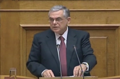 Λ.Παπαδήμος: Η ιστορία δεν θα μας συγχωρήσει αν εγκαταλείψουμε τη μάχη