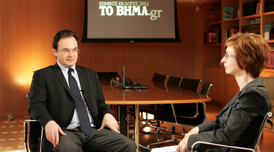 ΒΗΜΑ TV: Συνέντευξη του Γιώργου Παπακωνσταντίνου