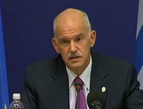 H Ελλάδα θα επιστρέψει «το συντομότερο δυνατόν» στις αγορές, τόνισε ο Γ.Παπανδρέου