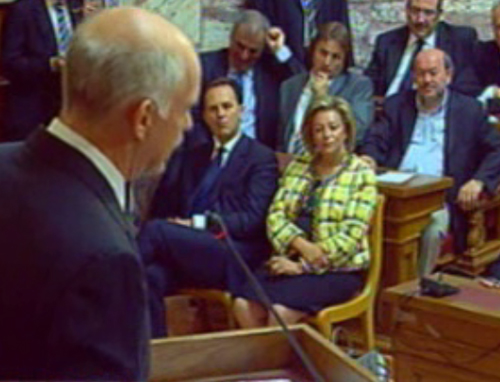 Σφοδρή επίθεση Παπανδρέου στην ΝΔ για την οικονομία