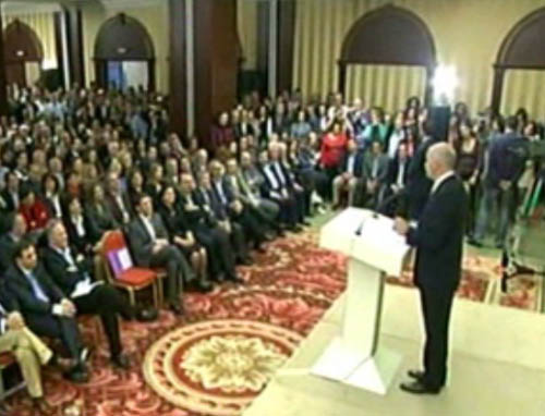 Απόσπασμα από την ομιλία του Γιώργου Παπανδρέου στη Λάρισα