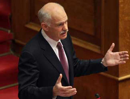 Πλιάτσικο και ανευθυνότητα καταλόγισε στην κυβέρνηση της ΝΔ ο Γ.Παπανδρέου