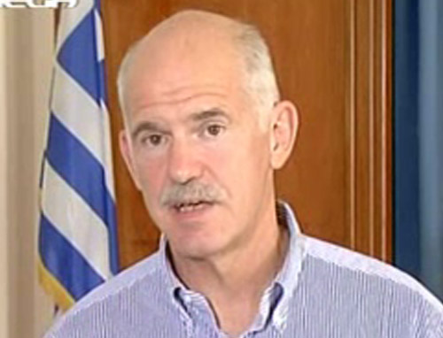 Μόνο με αναδιανομή πλούτου η έξοδος από την κρίση, δηλώνει ο Γ.Παπανδρέου