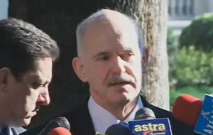 Δηλώσεις Παπανδρέου μετά τη συνάντηση του  με τον Κ.Παπούλια