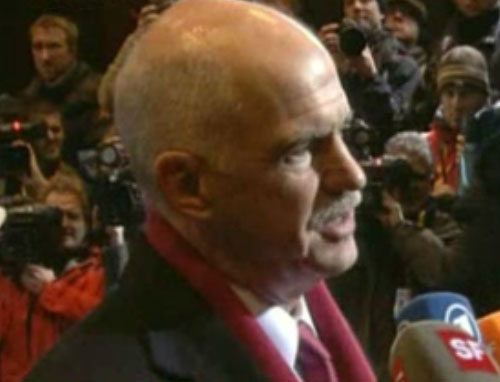 «Να αναλάβουμε τις ευθύνες μας» δήλωσε  ο Γ.Παπανδρέου από τις Βρυξέλλες