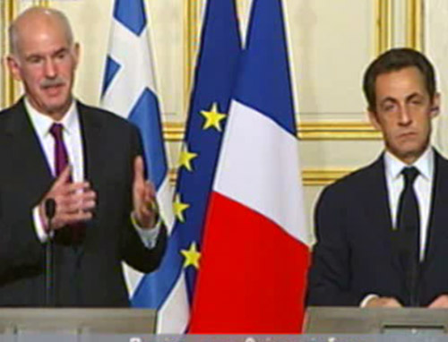 Τι απάντησαν Σαρκοζί – Παπανδρέου