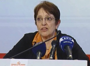 Α.Παπαρήγα: Δική μας «κόκκινη γραμμή» η σωτηρία των εργαζομένων