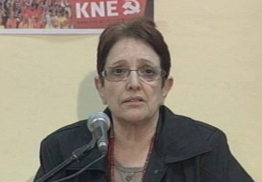 Α.Παπαρήγα: Τρομοκρατούν το λαό για να μην εκφράσει το ριζοσπαστισμό του