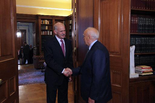 Συνάντηση πρωθυπουργού με τον πρόεδρο της Δημοκρατίας