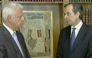 Η παράδοση-παραλαβή μεταξύ Πικραμένου-Σαμαρά