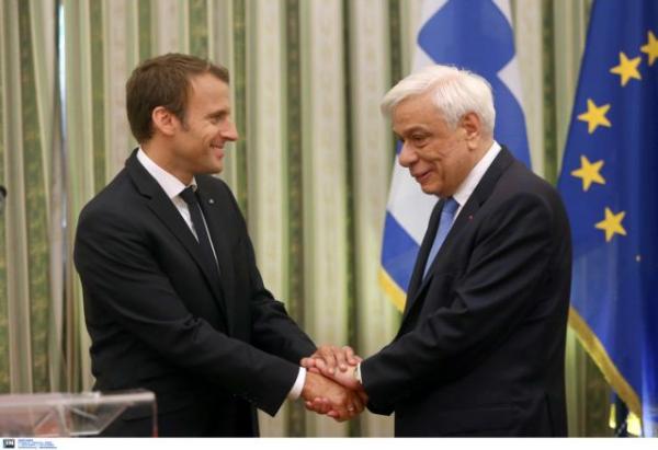 Κοινές δηλώσεις Παυλόπουλου – Μακρόν