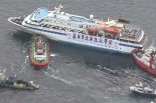 Πανηγυρική υποδοχή στην Τουρκία του πλοίου που δέχθηκε ισραηλινή επίθεση τον Μάιο