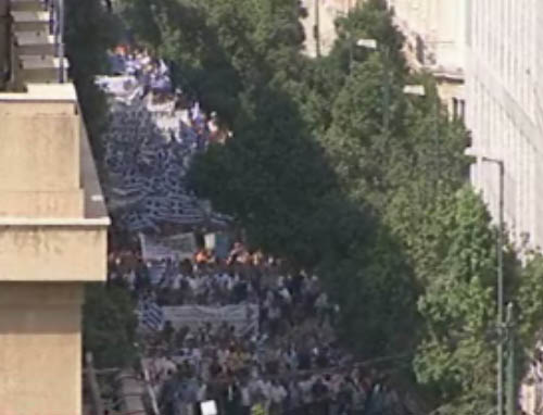 Πορεία και συγκέντρωση διαμαρτυρίας στο Σύνταγμα πραγματοποιούν οι μεταφορείς