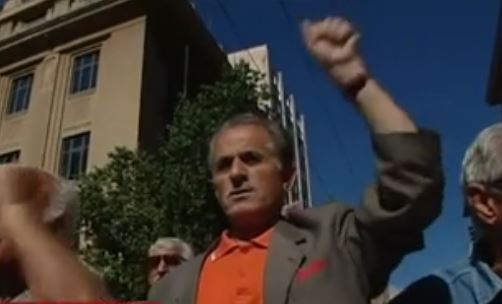 Πορεία διαμαρτυρίας συνταξιούχων στο κέντρο της Αθήνας