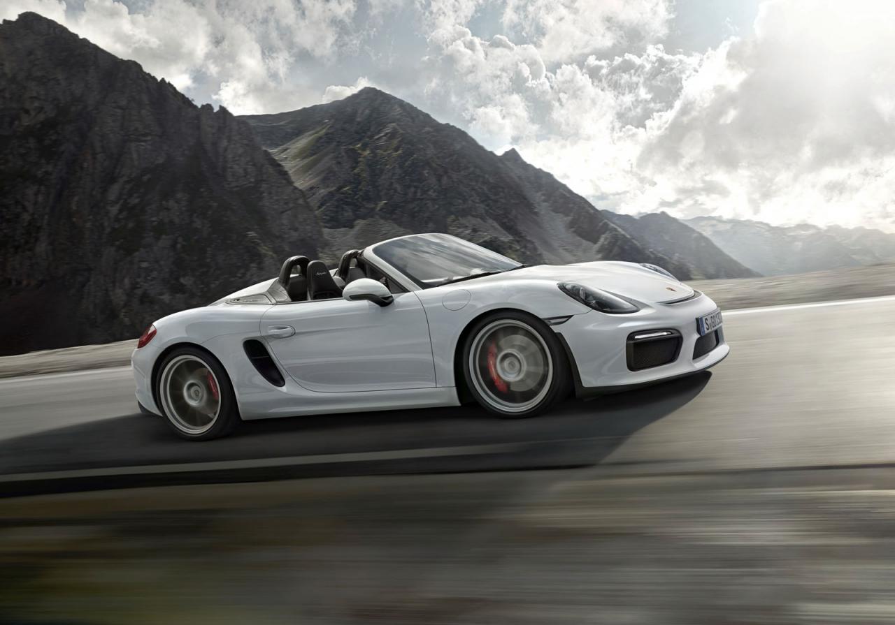 Porsche Boxster Spyder 2016