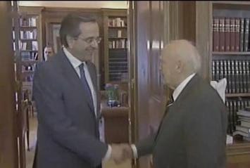 Διερευνητική εντολή για το σχηματισμό κυβέρνησης έλαβε ο Αντώνης Σαμαράς