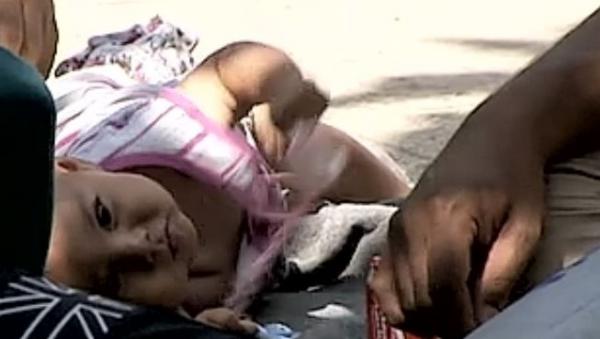 Εκατοντάδες πρόσφυγες στην πλατεία Βικτωρίας