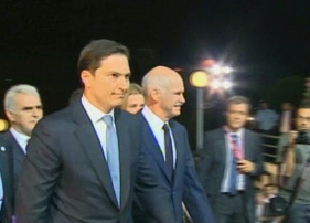 Η άφιξη του Πρωθυπουργού στο Βελλίδειο